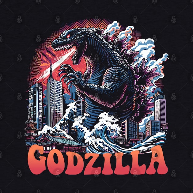 Godzilla King of the Mosters by RFTR Design